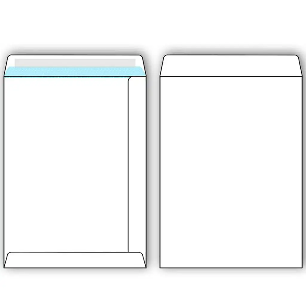 Spirit: Biele obálky B4 25x35cm balenie 10 ks kép 2