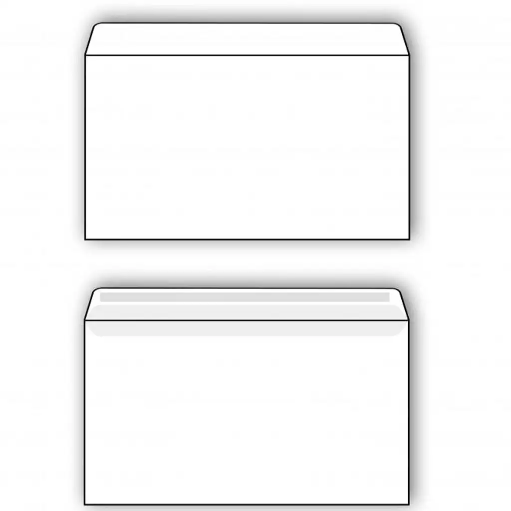 Spirit: Biele obálky B5 25x17cm balenie 25 ks kép 2