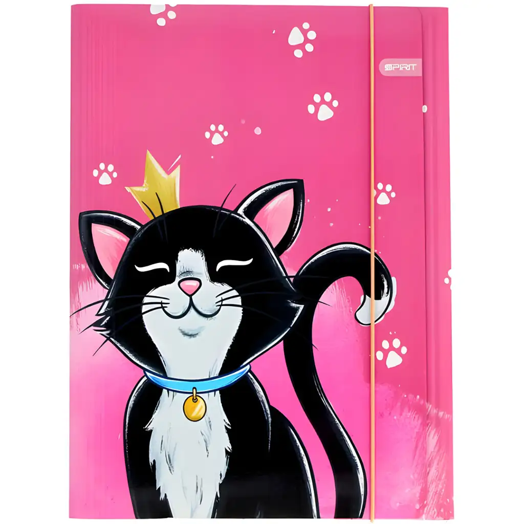 Spirit: Cat Queen mačkovská gumičková zložka A/4