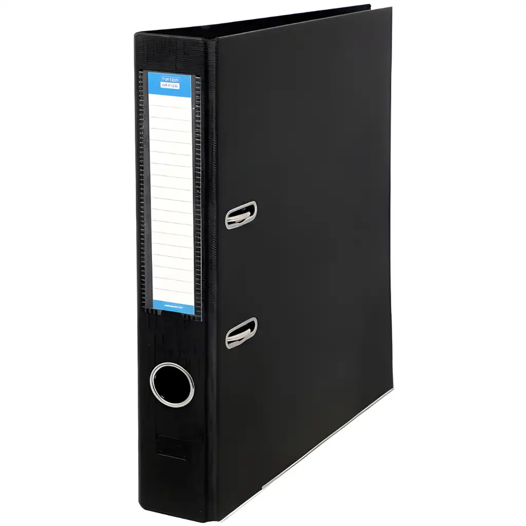 Spirit: Čierny krúžkový zakladač na dokumenty A/4 5cm