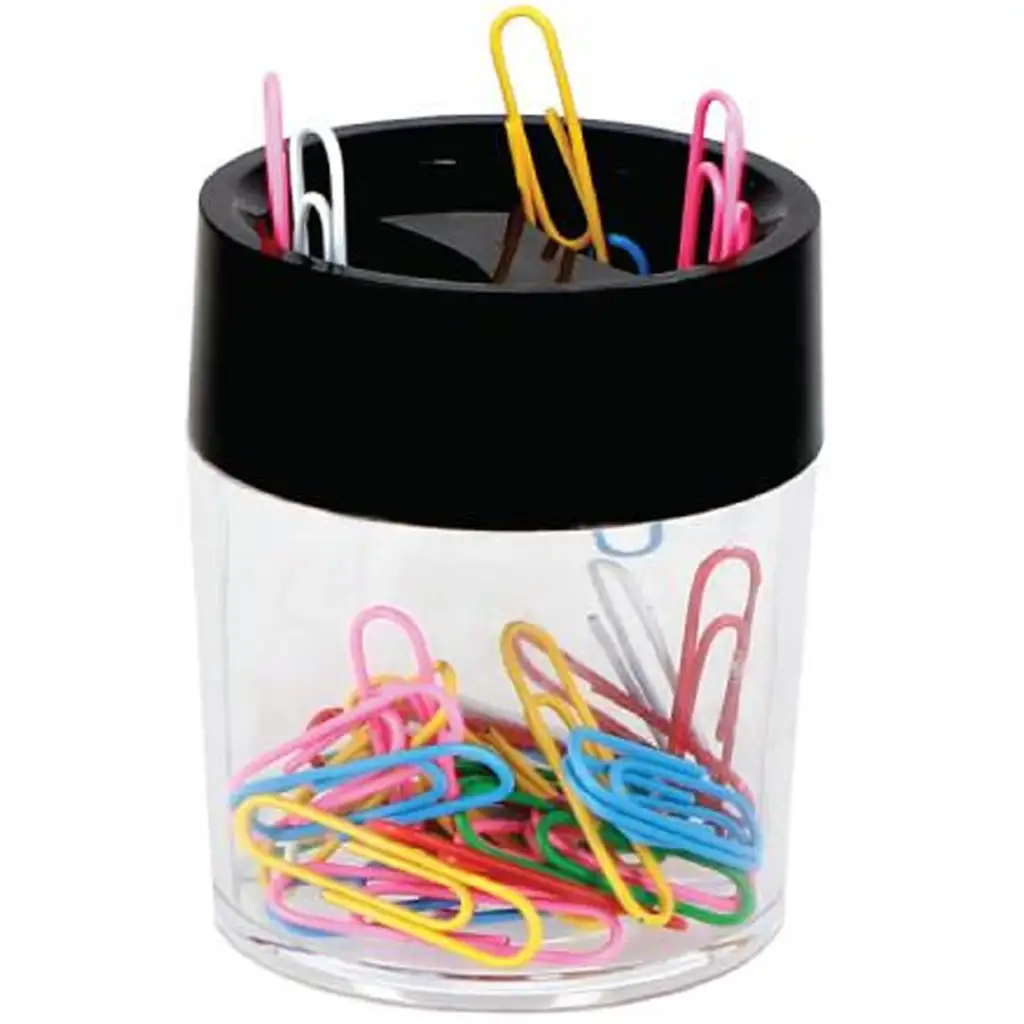 Spirit: Čierny plastový držiak na sponky