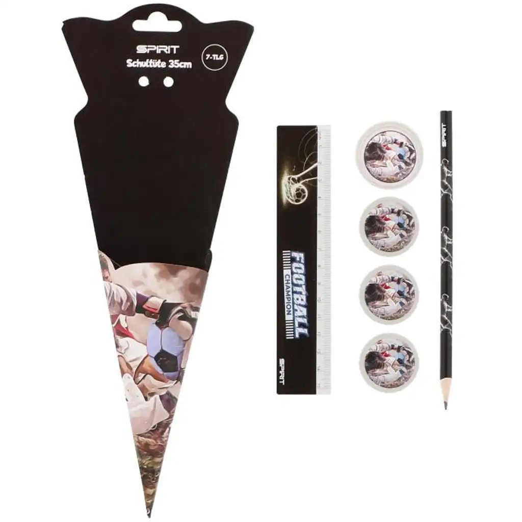 Spirit: Futbalová 6-dielna súprava písacích potrieb kép 1