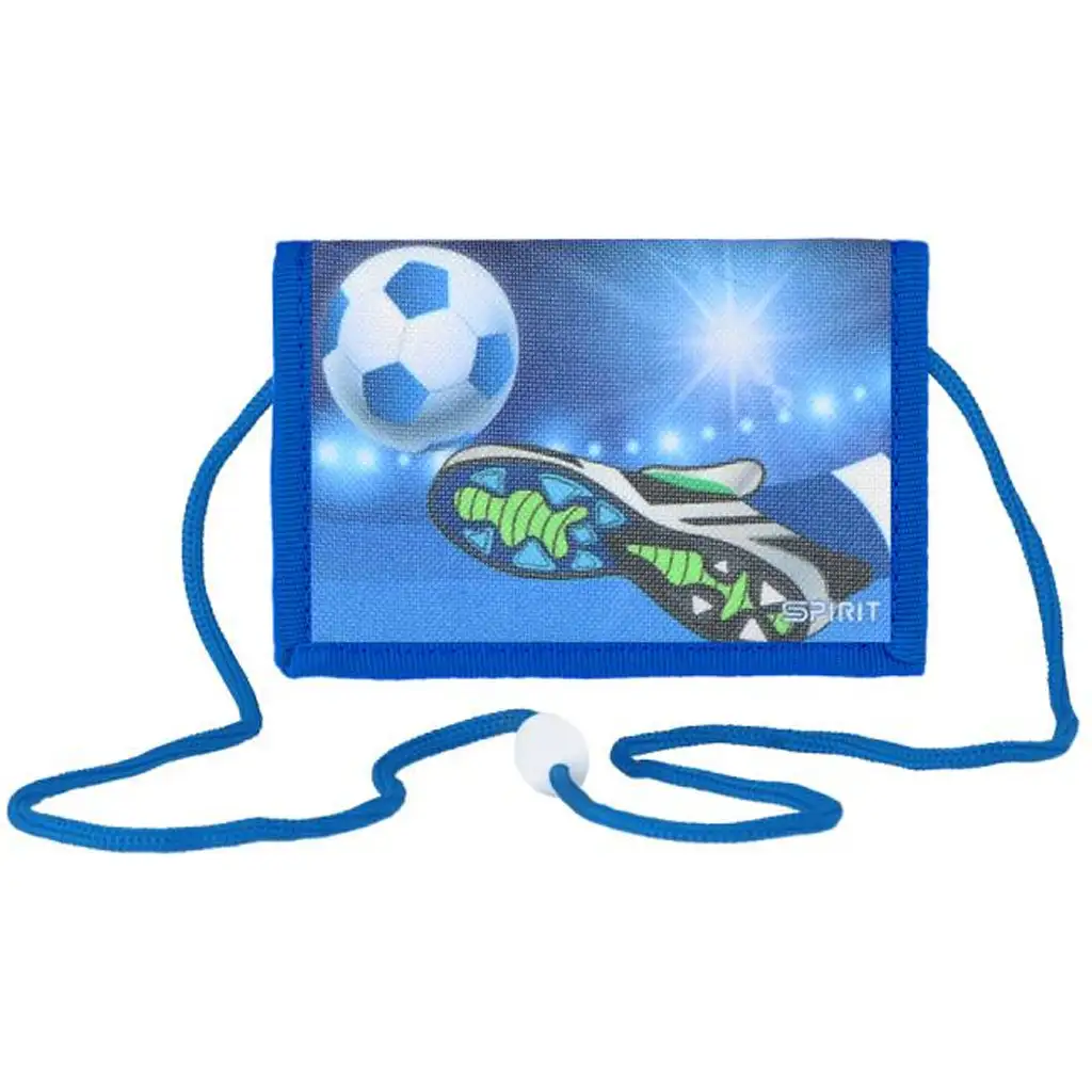 Spirit: Futbalová hra Na peňaženka na suchý zips 12,5x8,5cm