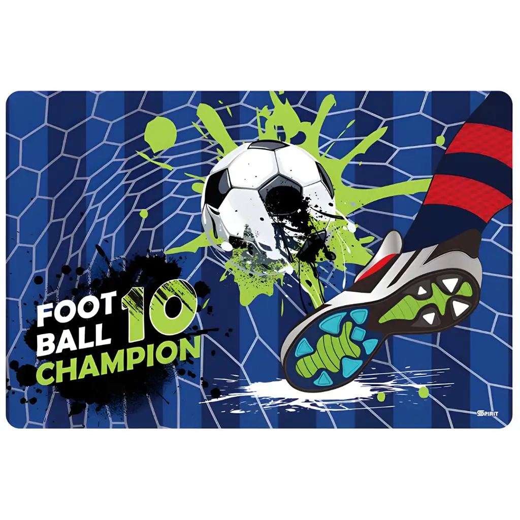 Spirit: Futbalový šampión stolový podnos 60x40cm