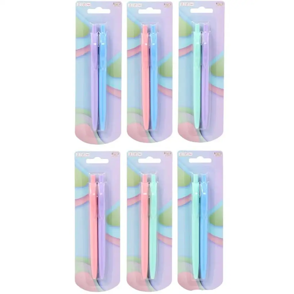 Spirit: Happy Colors olejové gélové perá, sada 2 ks