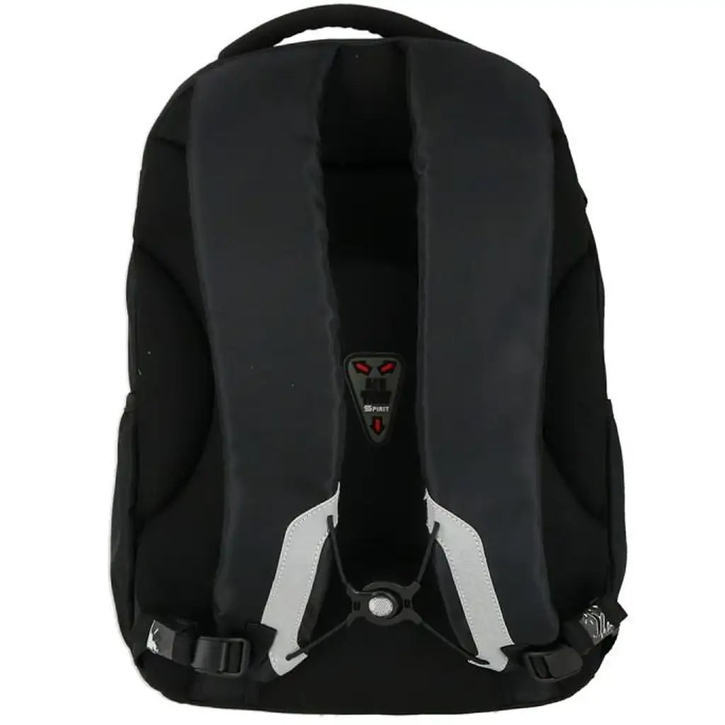 Spirit: Masha medve čierna zaoblená školská taška, batoh 46x31x21cm kép 3