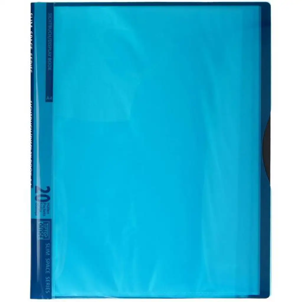 Spirit: Neon modrá prezentačná mapa 20 vreciek A4