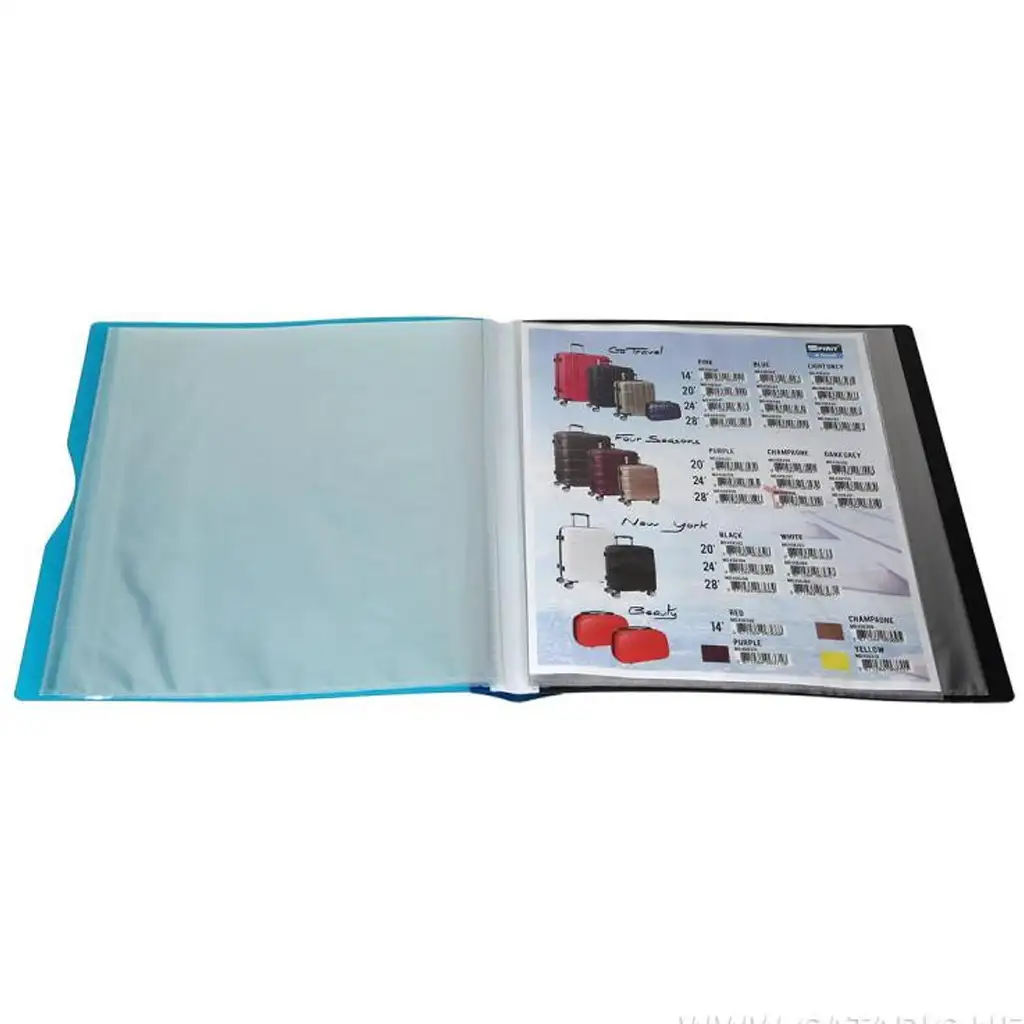 Spirit: Neon modrá prezentačná mapa 20 vreciek A4 kép 2