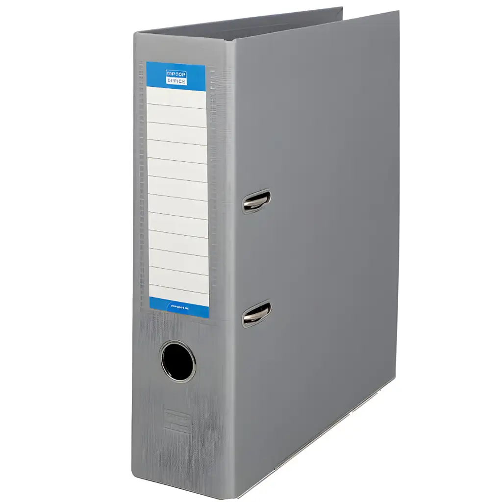 Spirit: Sivý krúžkový zakladač na dokumenty A/4 8cm