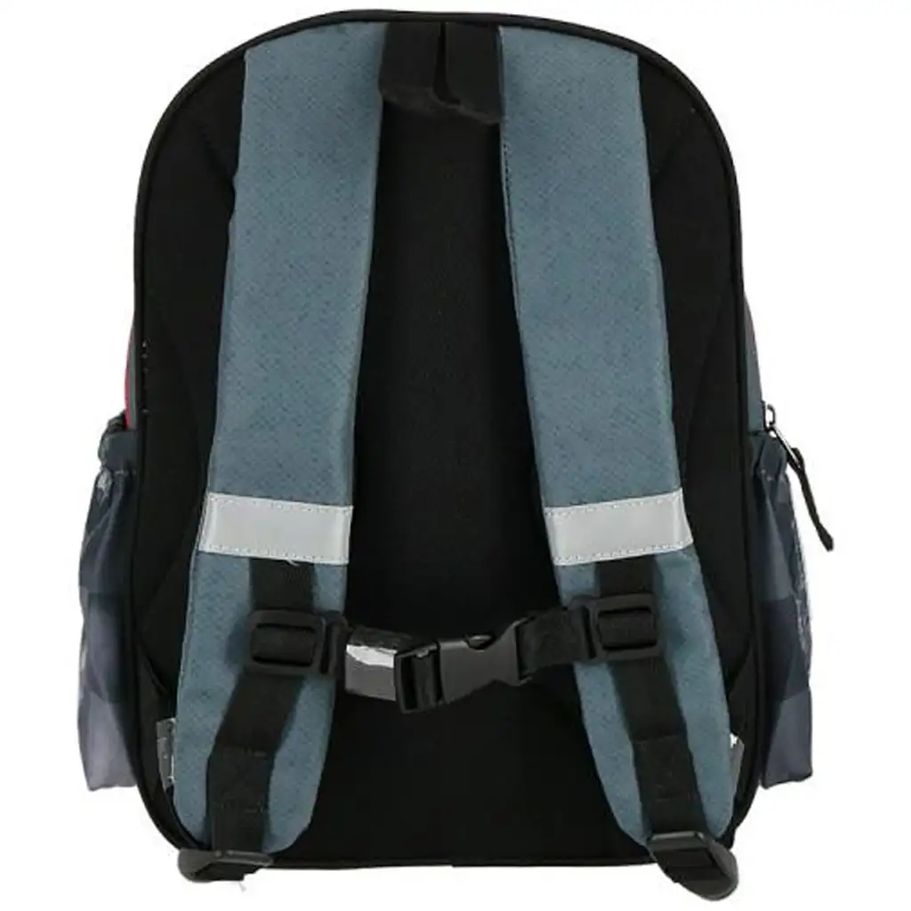 Spirit: Speed Monster červená školská taška s motívom pretekárskeho auta, batoh 24x13x31cm kép 2