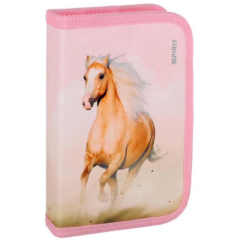 Spirit: Wild Horse vzorovaný plnený rozkladací peračník, 28-dielny