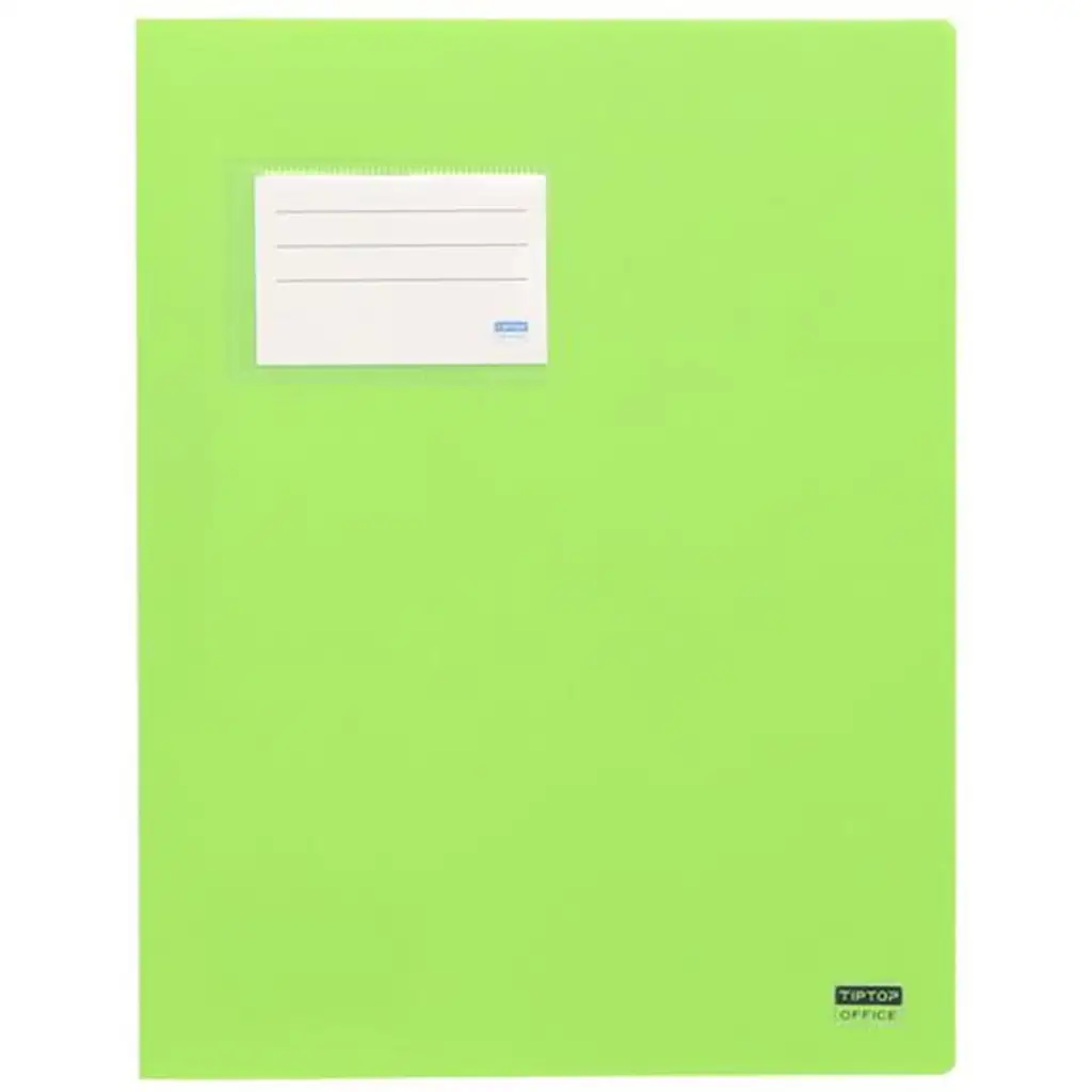 Spirit: Zakladač s držiakom na karty v limetkovo zelenej farbe A4