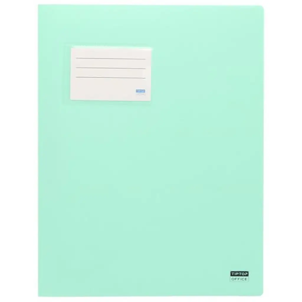Spirit: Zakladač s držiakom na karty v pastelovo zelenej farbe A4