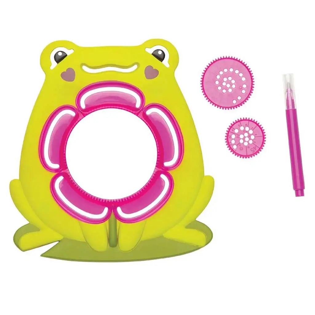 Spirograf: Kreatívna sada pre kreslenie - Žaba kép 2