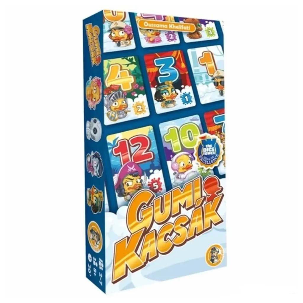 Spoločenská hra s gumovými kačičkami