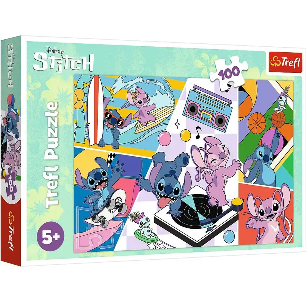 Spomienky na Disney Lilo & Stitch 100-dielne puzzle - Trefl