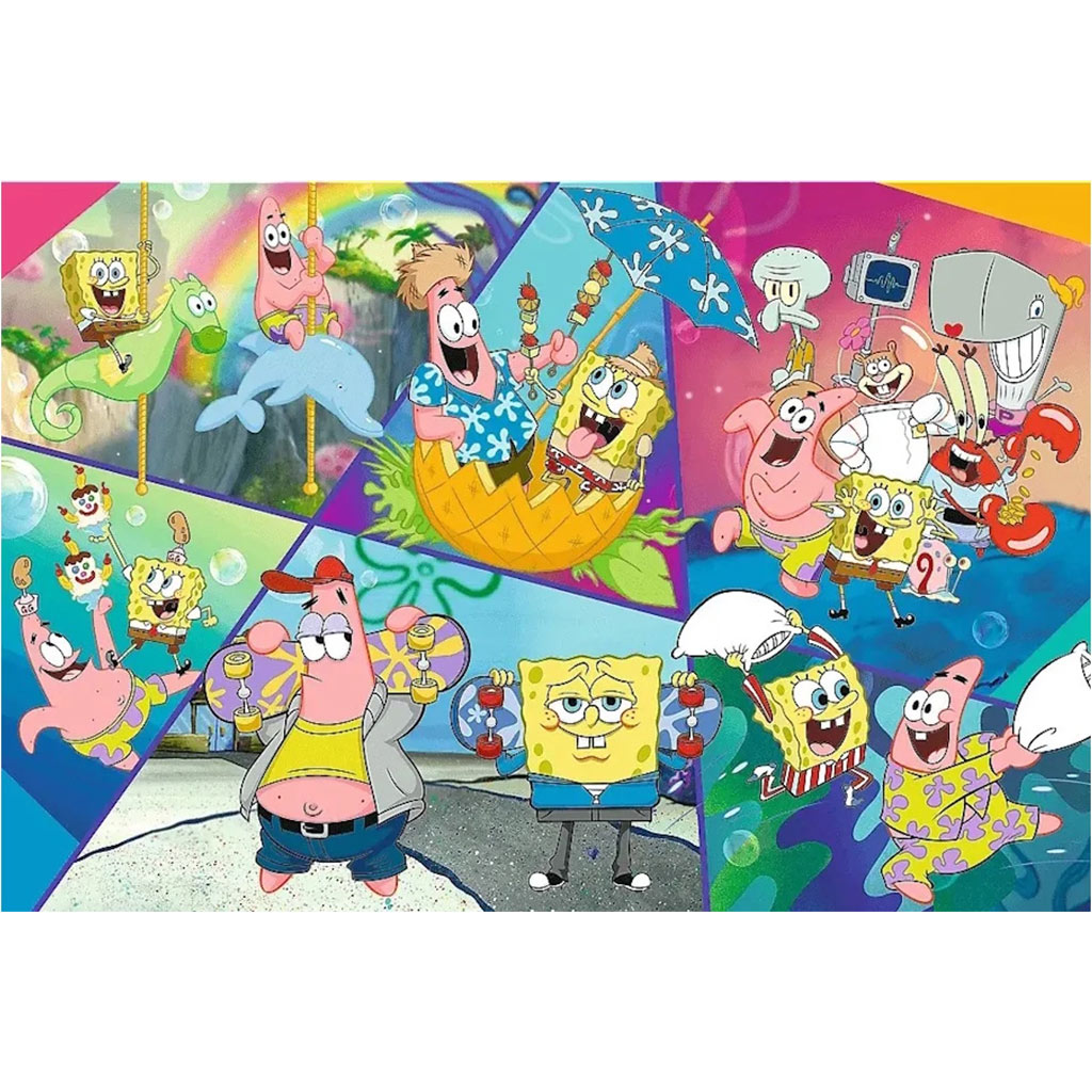 SpongeBob a obyvatelia Bikini Dolného, 300-dielne puzzle – Trefl kép 2