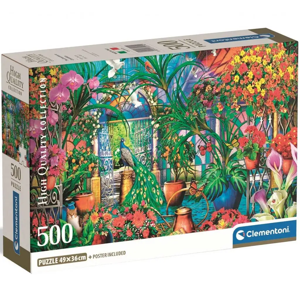 Správcovia skleníka HQC 500-dielna puzzle - Clementoni