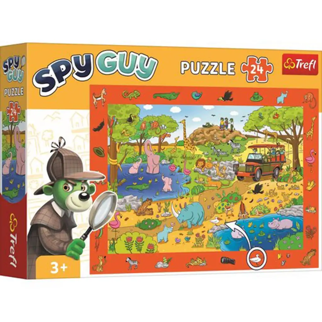 Spy Guy 24-dielna puzzle Safari - Trefl