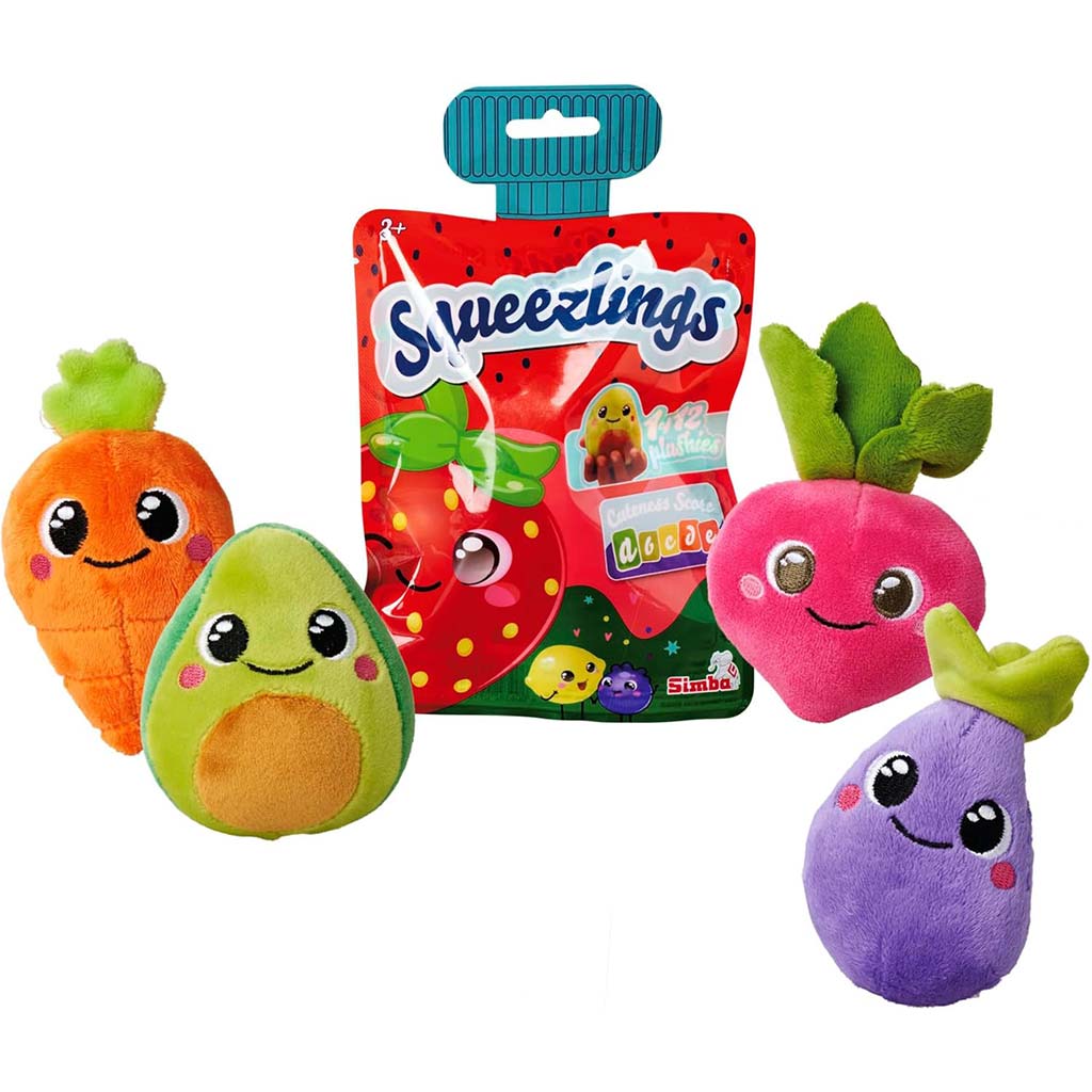 Squeezlings zberateľské plyšové figúrky - Simba Toys