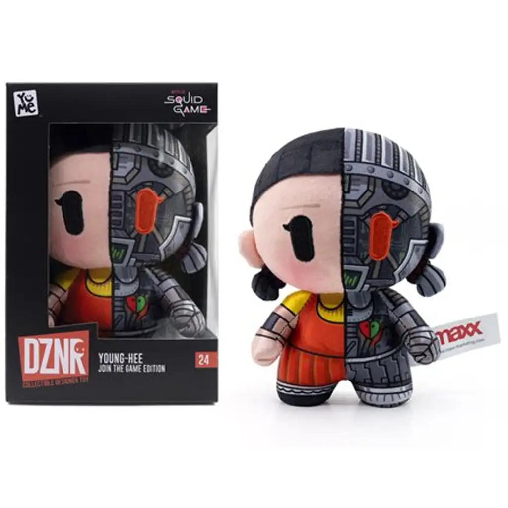 Squid Game DZNR Young-Hee plyšová figúrka Join the Game edícia 18 cm