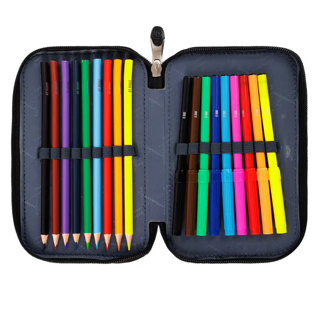 St.Right Blue Gamer dvojposchodový plnený peračník kép 3