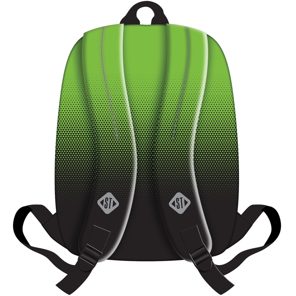 St.Right Green Gradien školská taška, ruksak BP33 40x31x17 cm kép 2