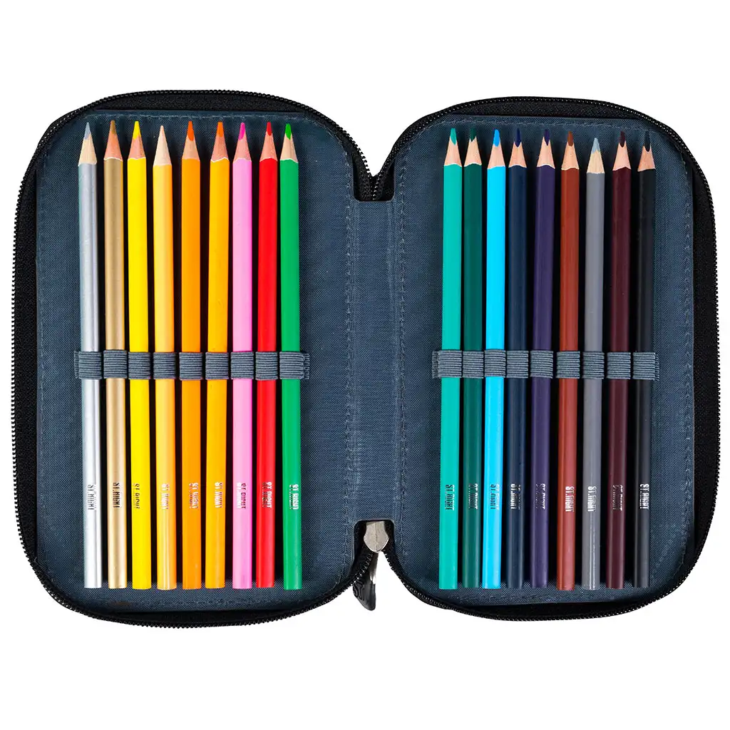 St.Right Moro trojposchodový plnený peračník kép 2