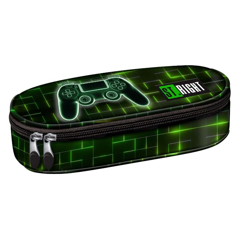 St.Right Neon Pad oválny peračník PC01 23x9,5x6 cm