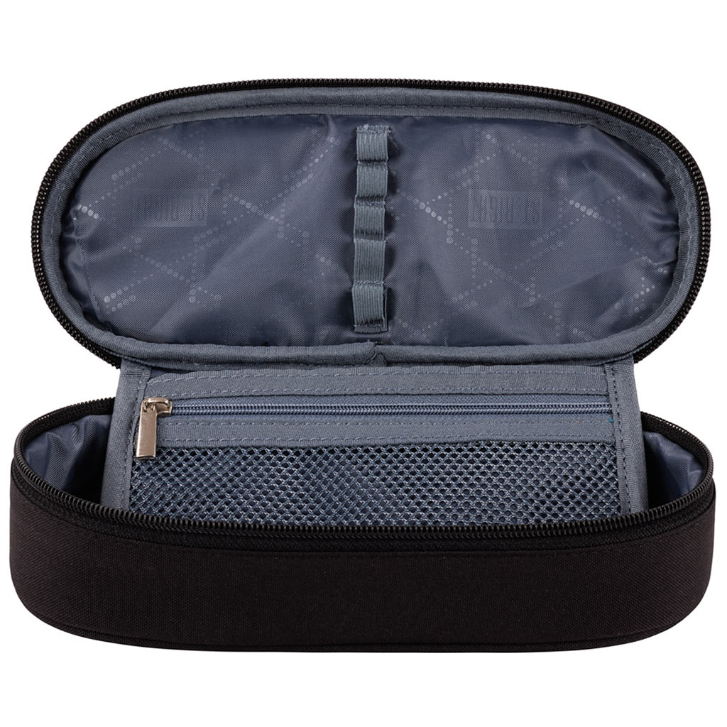 St.Right: Ospalý psík čierny oválny peračník 23cm kép 2