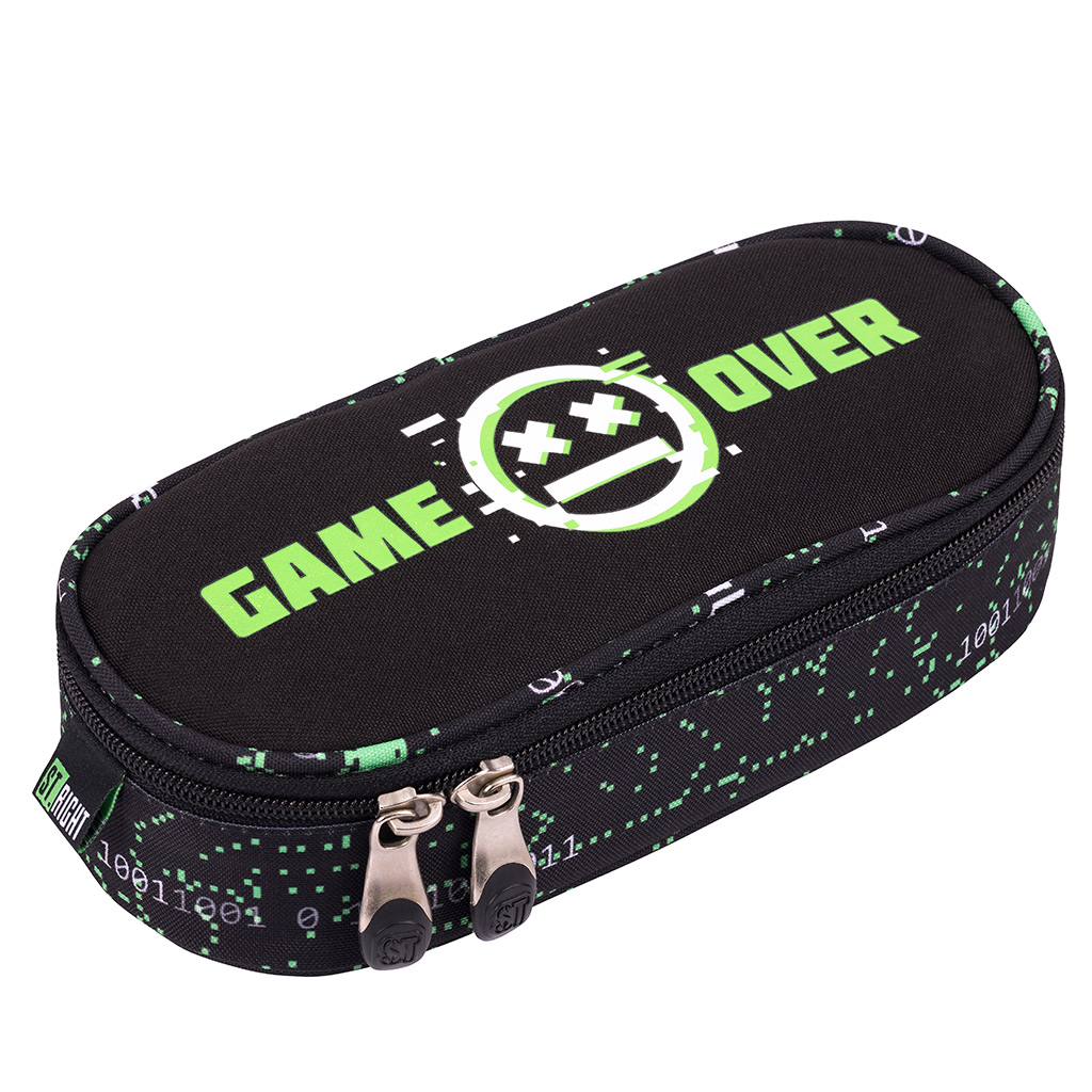 St.Right VR Gamer čierny oválny peračník PC01 23x9,5x6cm