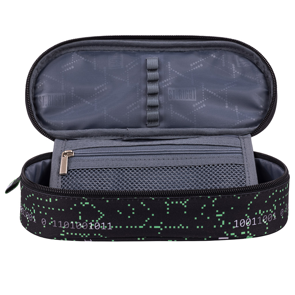 St.Right VR Gamer čierny oválny peračník PC01 23x9,5x6cm kép 2