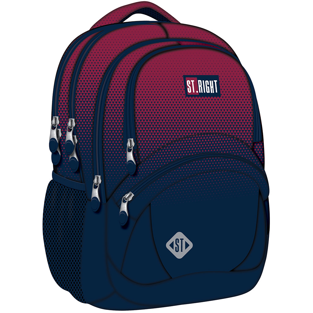 St.Right ergonomický školský batoh s farebným prechodom BP05 42x30x19 cm