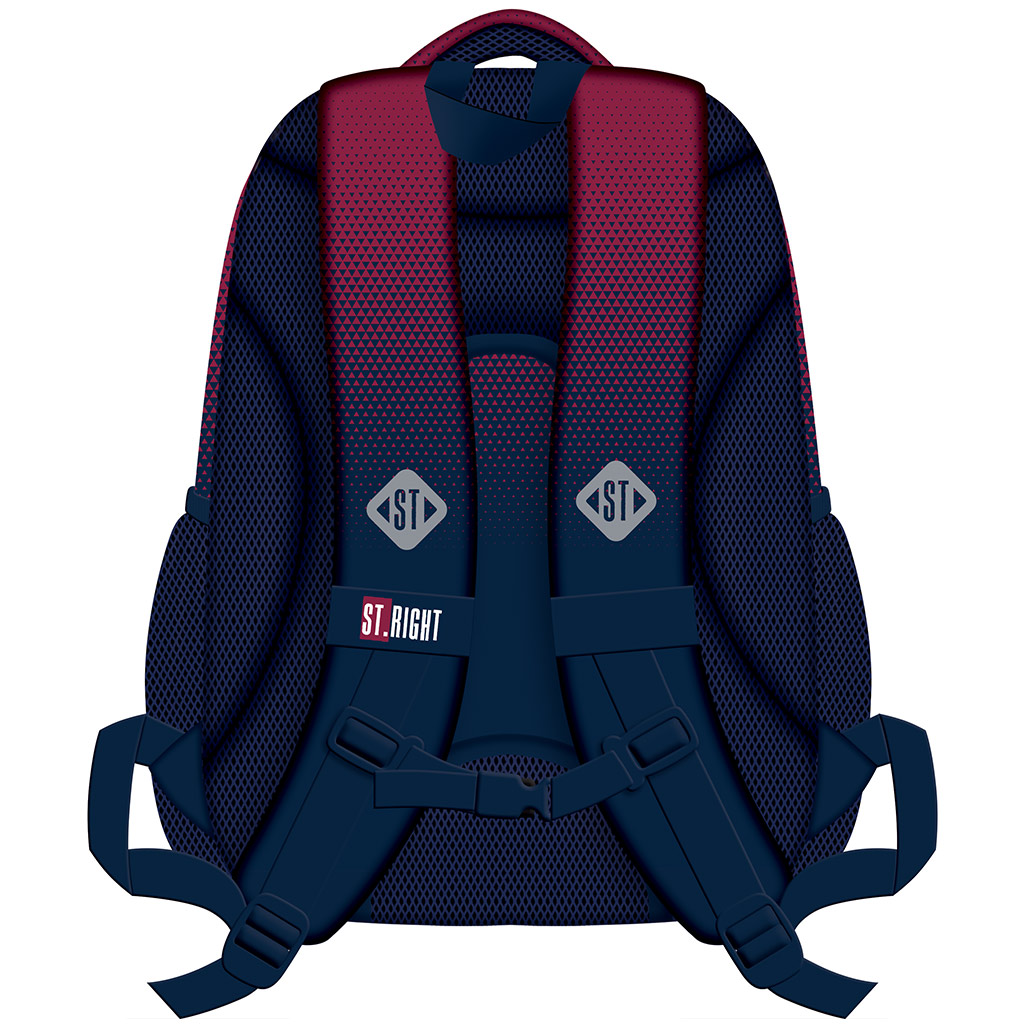 St.Right ergonomický školský batoh s farebným prechodom BP05 42x30x19 cm kép 2