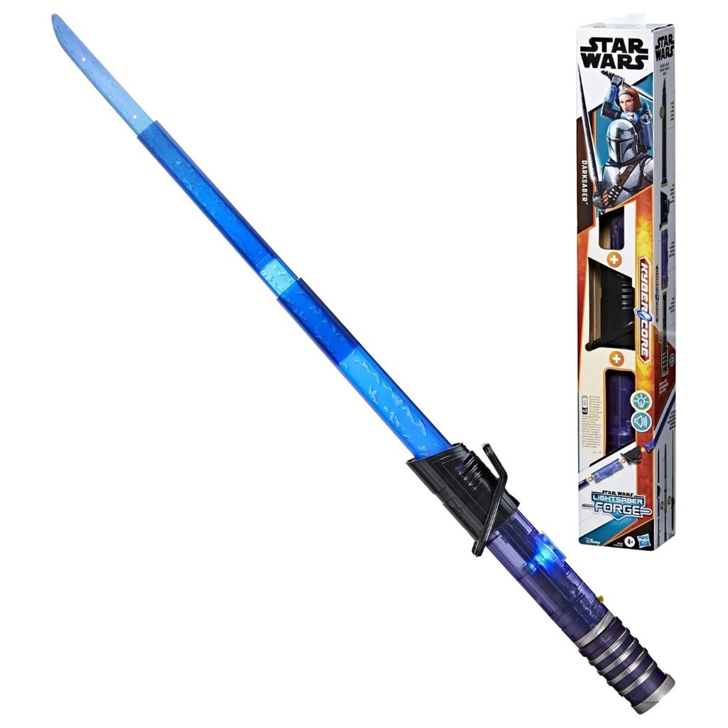 Star Wars Lightsaber Forge: Darksaber otvárateľný elektronický svetelný meč so svetlom a zvukom - Hasbro kép 2