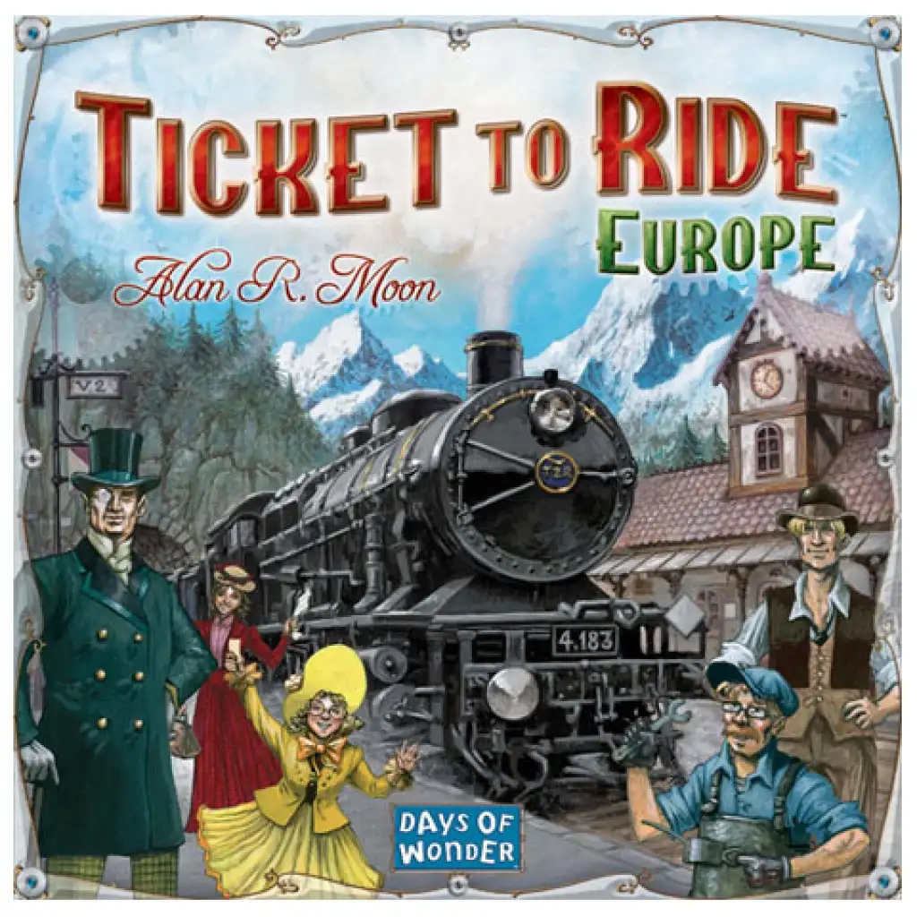 Stolová hra Ticket to Ride Európa
