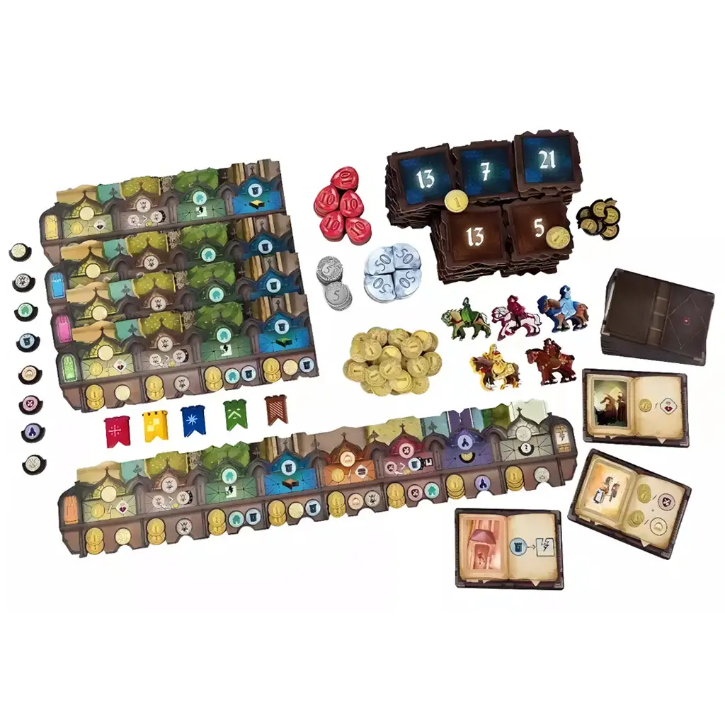 Stredoveká strategická stolová hra kép 5