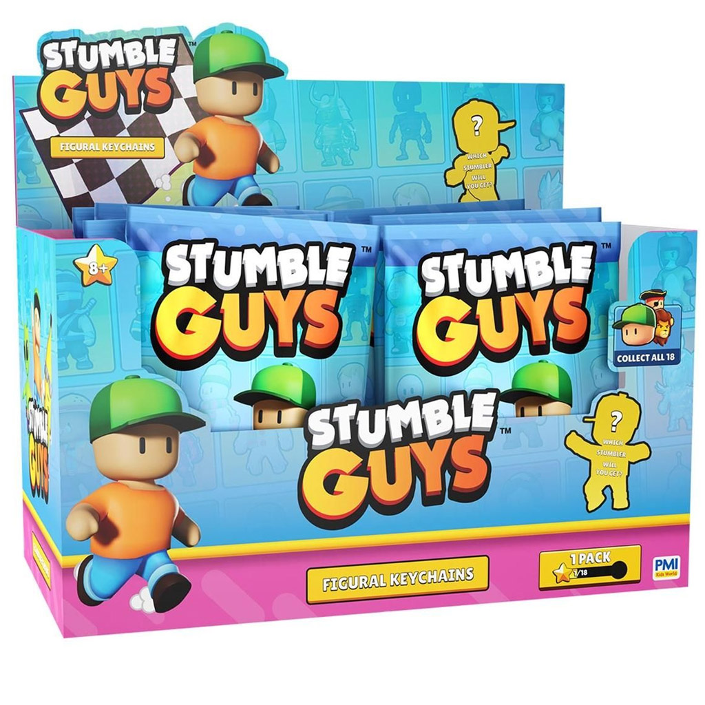 Stumble Guys prekvapivý prívesok na kľúče 1 ks