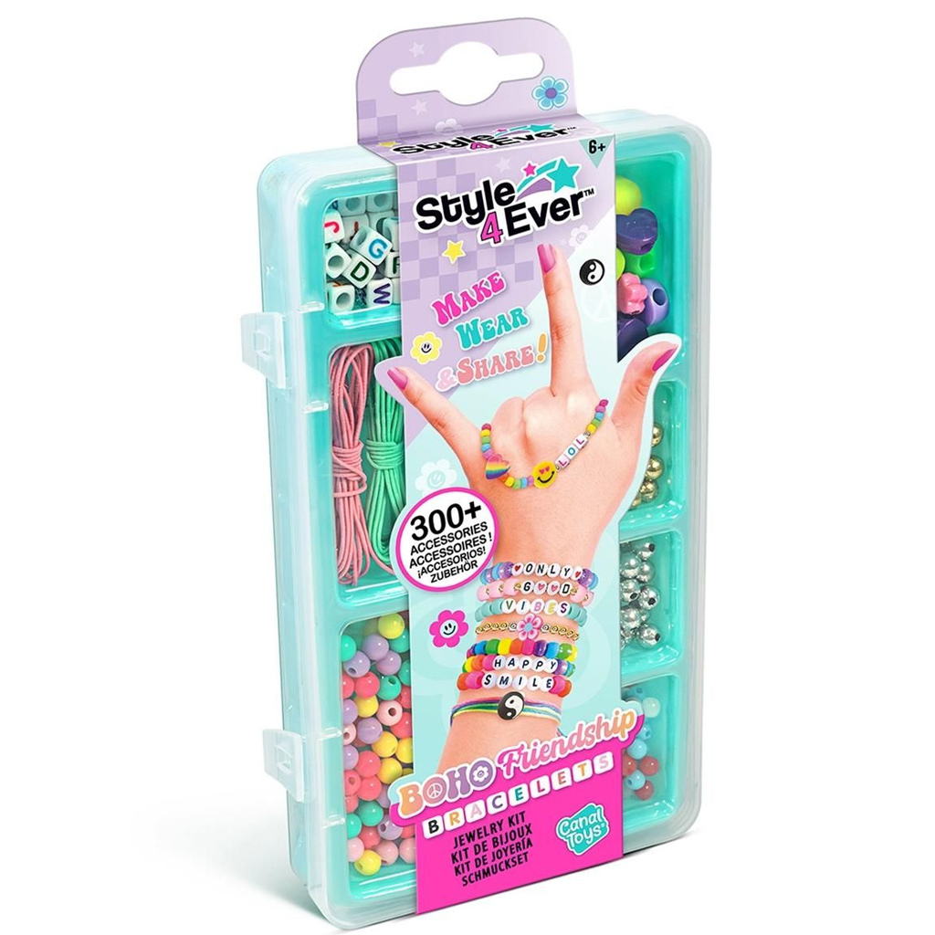 Style 4 Ever Boho mini súprava na výrobu náramkov priateľstva