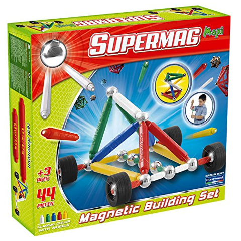 Supermag: Maxi Wheels 44 db-os mágneses játék kép 1
