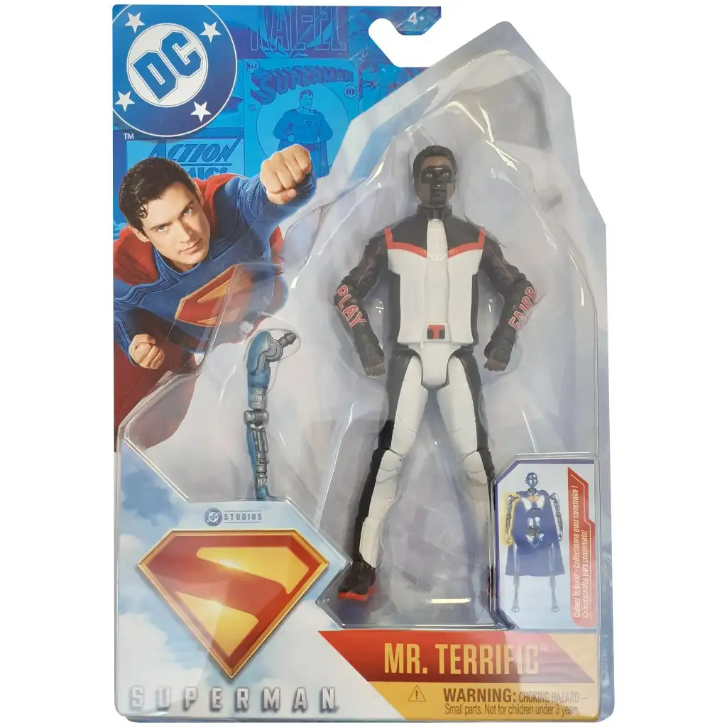 Superman: Figúrka Mr. Terrific 15 cm - Spin Master