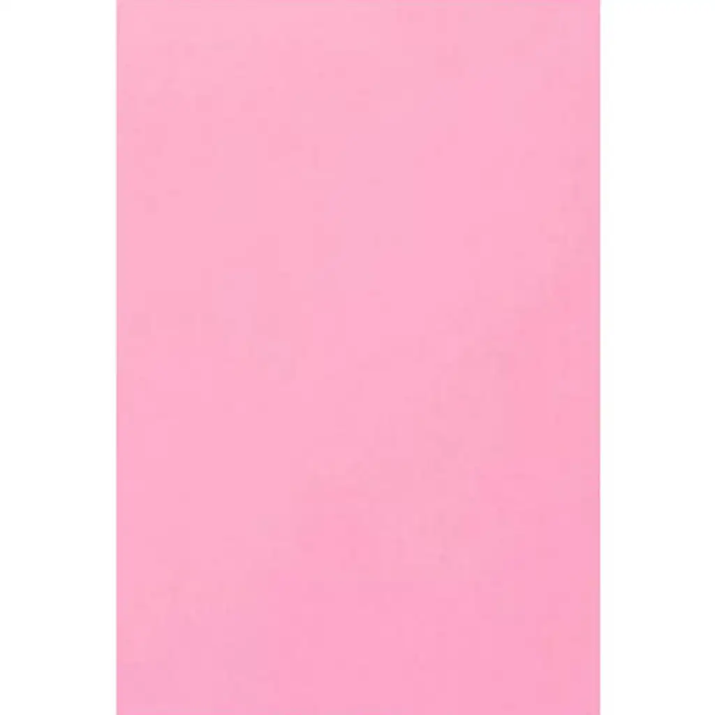 Svetloružová penová doska formátu A4, hrúbka 2 mm.