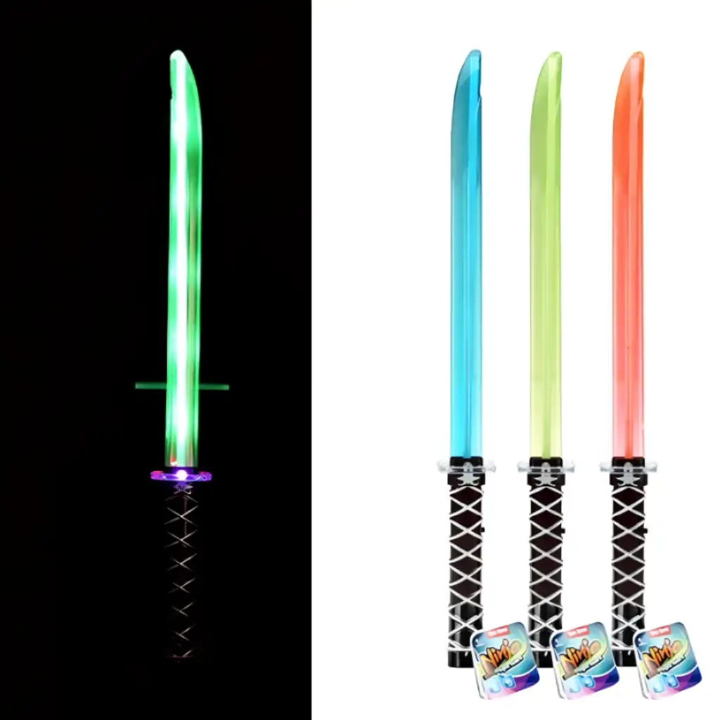 Svietiaci samurajský meč v rôznych variantoch 1ks