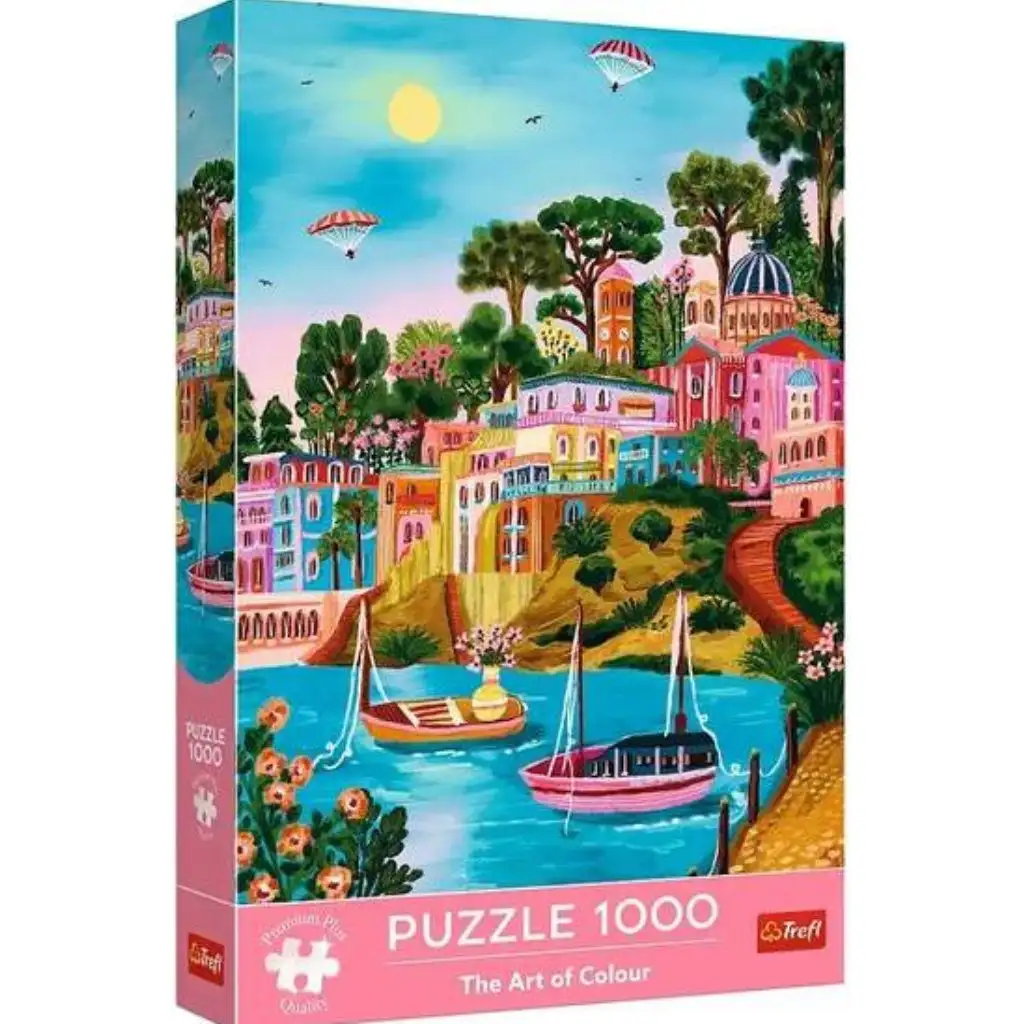 Szírosz Grécko 1000-dieliková prémiová plus puzzle - Trefl