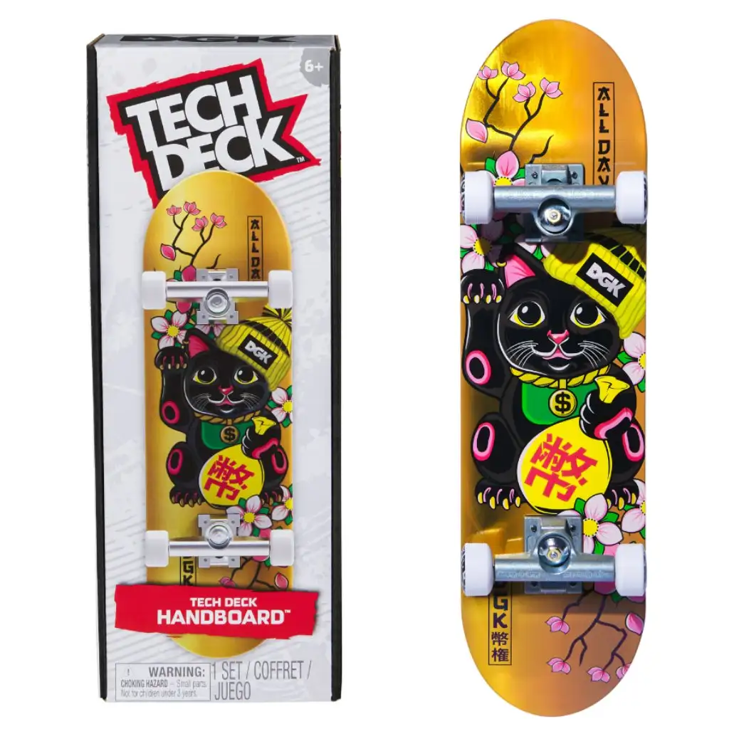 Tech Deck: Handboard obrovský skateboard s dizajnom DGK - Spin Master