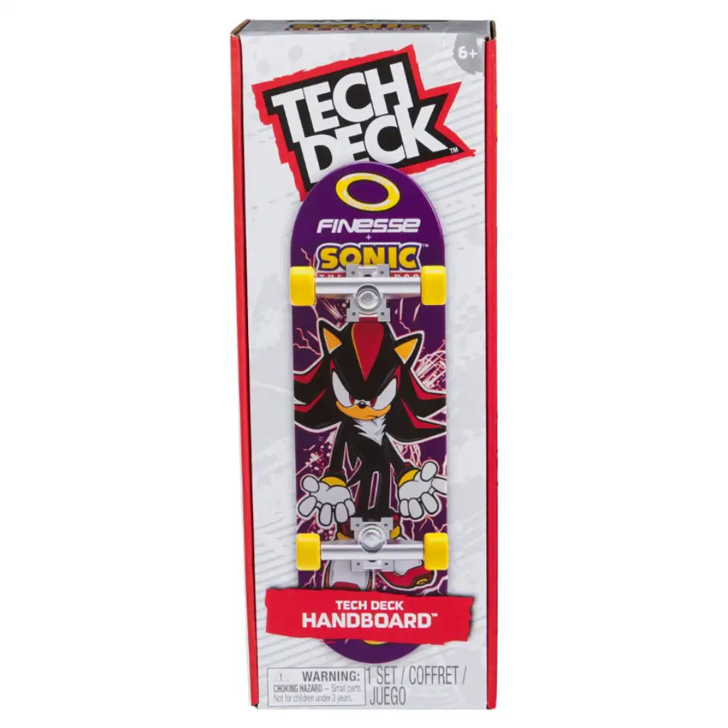Tech Deck: Handboard obrovský skateboard s motívom Sonic - Spin Master