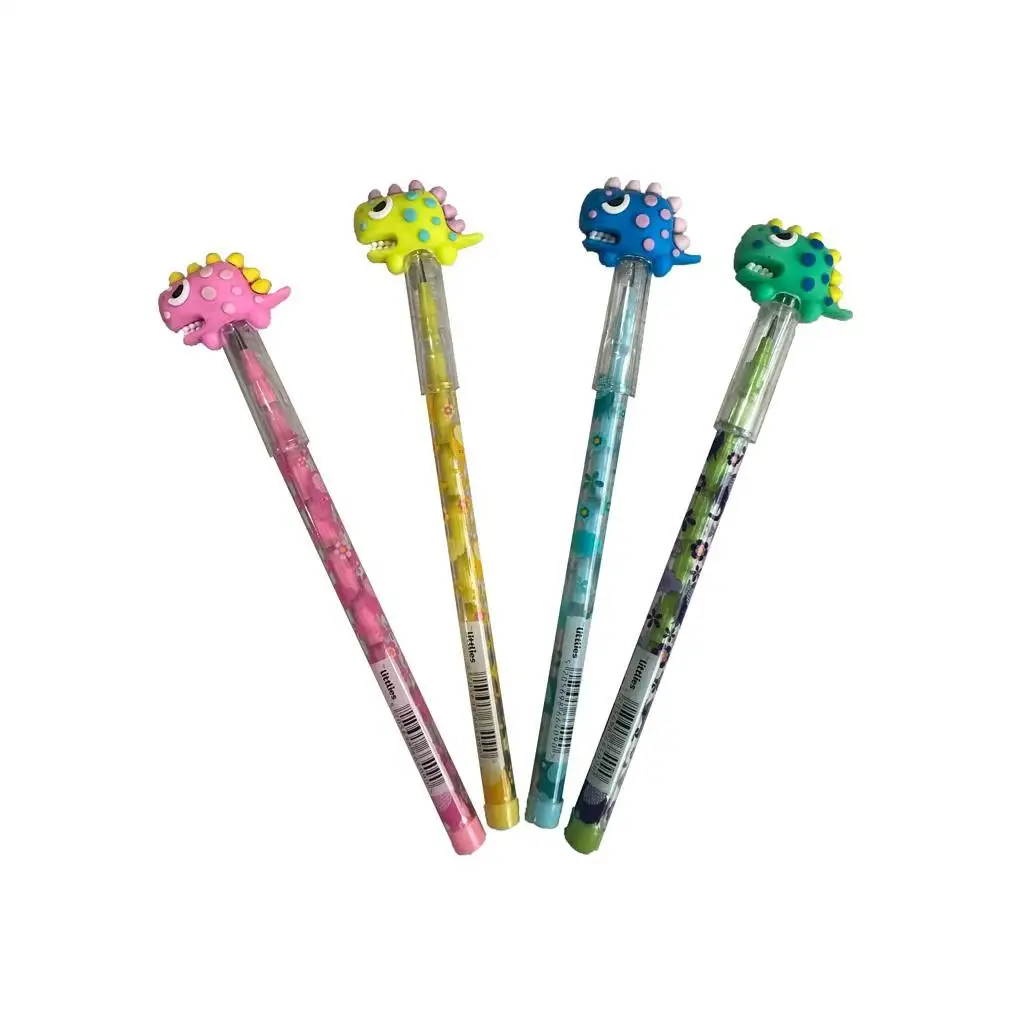 The Littlies: Ceruzka s vymeniteľnou náplňou s motívom dinosaura, rôzne druhy, 1 ks kép 2