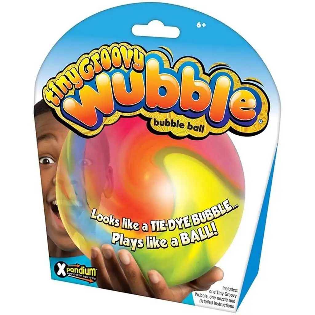 Tiny Wubble farebná bublinková lopta 30 cm