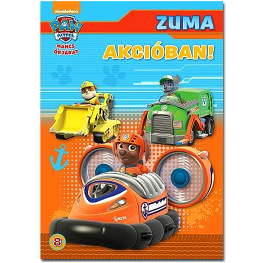 Tlapková patrola: Zuma v akcii! pracovný zošit kép 1
