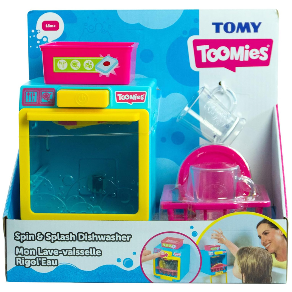 Tomy Toomies: Super umývačka riadu do vane – hračka do kúpeľa